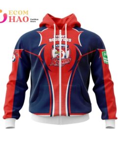 Sydney Roosters Custom Name Number 2023 Special Zip Hoodie Gift For Fans