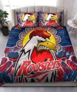 Sydney Roosters Indigenous Rugby Comforter Sets Funny Gift For Fans