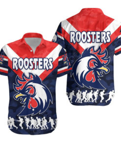 Sydney Roosters Custom Name Number Indigenous Mascot Zip Up Hoodie Gift For Fans