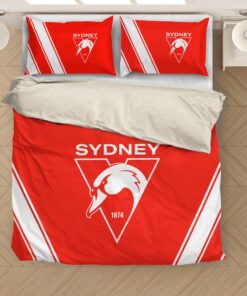 Sydney Swans Bedding Set Gift For Fans