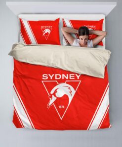 Sydney Swans Bedding Set Gift For Fans
