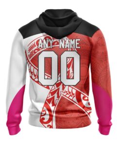 Sydney Swans Custom Name Number Fight Cancer Zip Hoodie