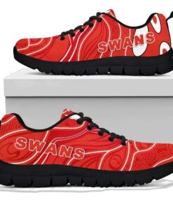 Sydney Swans Indigenous Running Shoes Red Gift