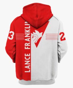 Sydney Swans Lance Franklin No 23 Zip Hoodie Funny Gift For Fans