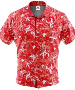 Sydney Swans Red Floral Hawaiian Shirt Best Aloha Shirt For Men Women 1