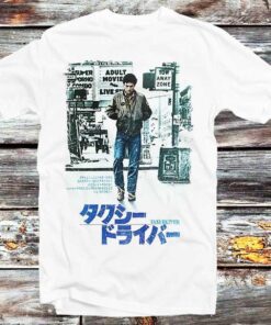 Taxi Driver Japanese Movie Poster T-shirt Best Gift For Movie Lovers