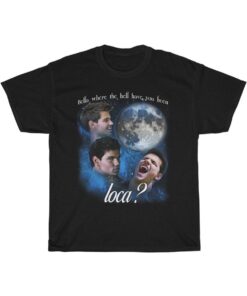 Taylor Lautner Twilight Icon Line ‘where The Hell Have You Been, Loca’ T-shirt