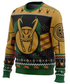 The Christmas Variant Loki Ugly Christmas Sweater Best Xmas Gifts