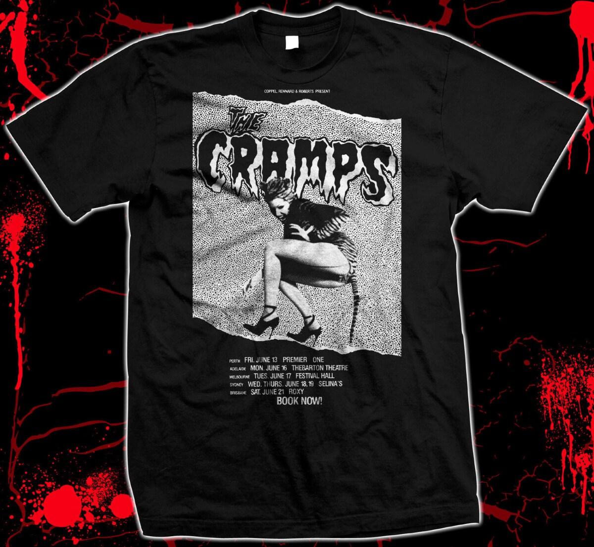 The Cramps Song Bikini Girls With Machine Guns T-shirt Gifts For Rock Fans