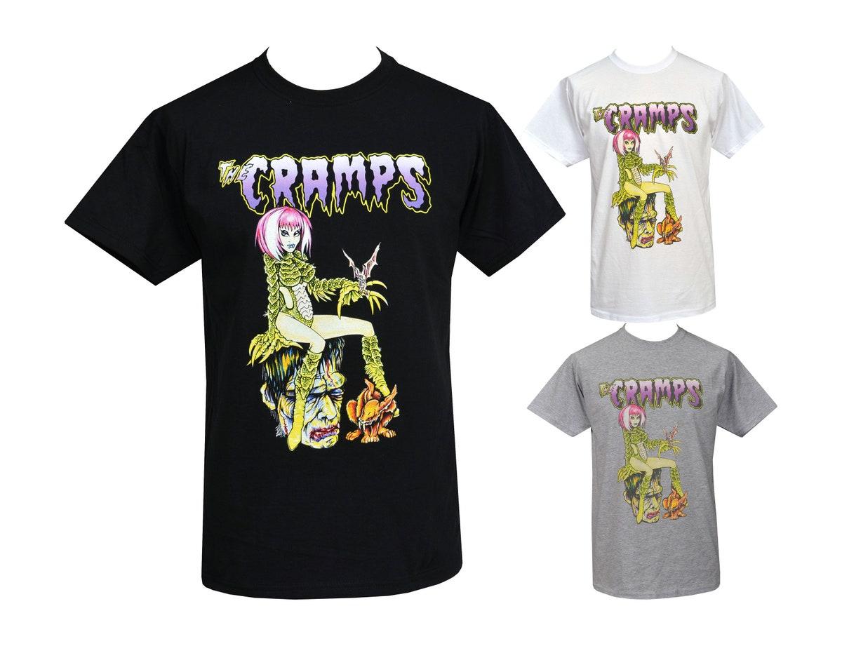 The Cramps Stay Sick Poster T-shirt Fans Gifts Psychobilly Album