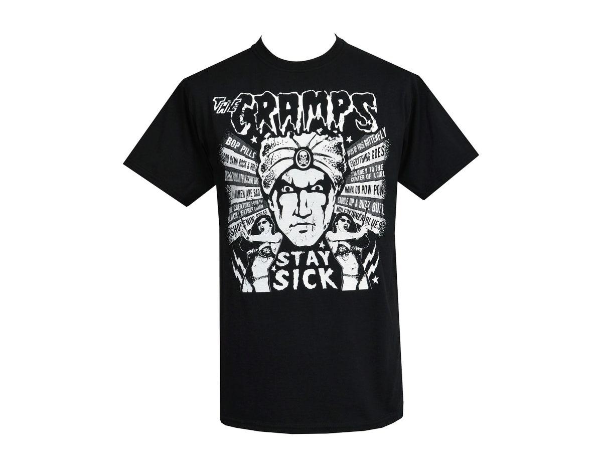 The Cramps Zombie Coffin Unisex T-shirt Fans Gifts Psychobilly Music