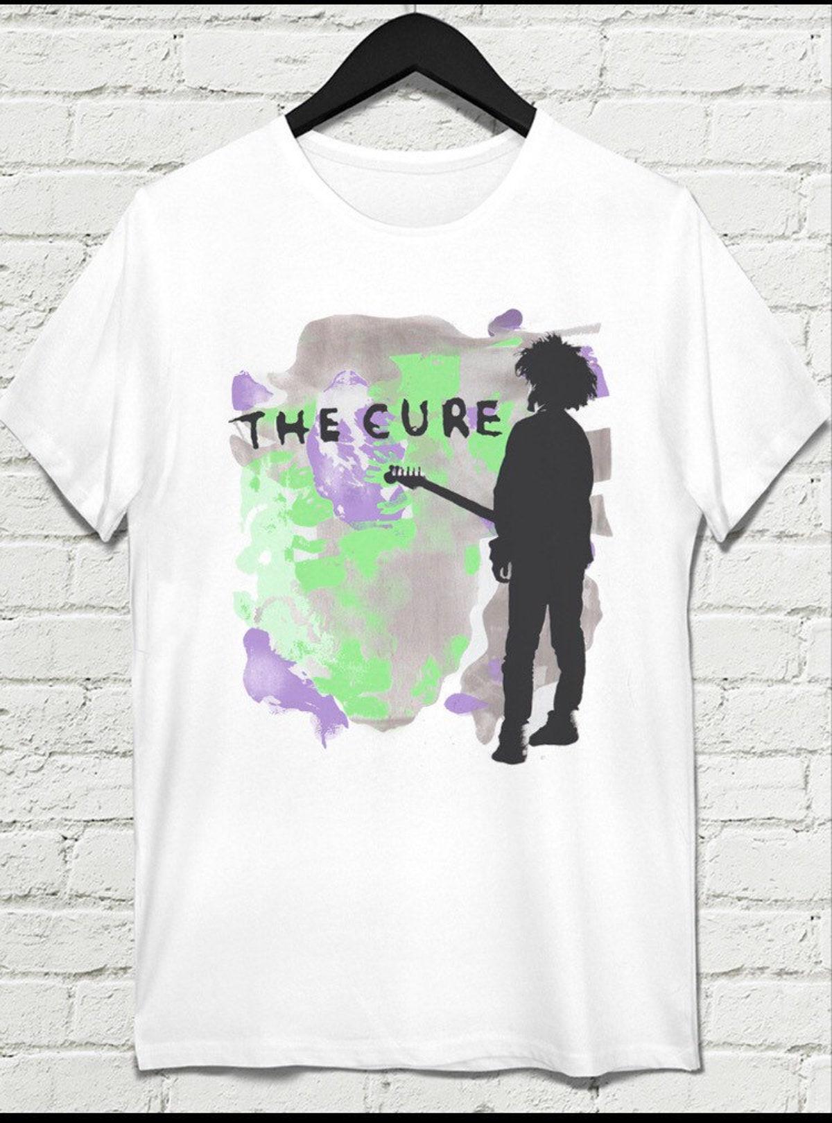 The Cure 1987 Kiss Me Rock Tour Concert T-shirt Gift For Fans