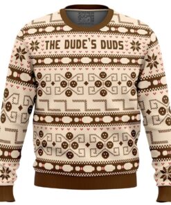 The Dude’s Duds The Big Lebowski Christmas Sweater Women