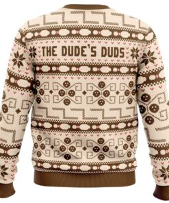 The Dude’s Duds The Big Lebowski Christmas Sweater Women