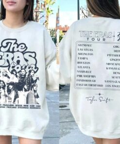 The Eras Tour 2023 Taylor Swift Concert T-shirt Best Gifts For Fans
