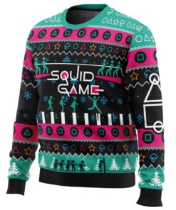 The Game Is On Squid Game Series Ugly Christmas Sweater Funny Gift For Fans