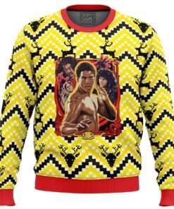 The Last Dragon Plus Size Ugly Christmas Sweater Gift For Movie Fans 1