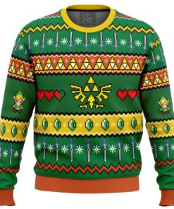 Legend Of Zelda Last Christmas I Gave You My Heart Ugly Christmas Sweater Gift For Game Lovers