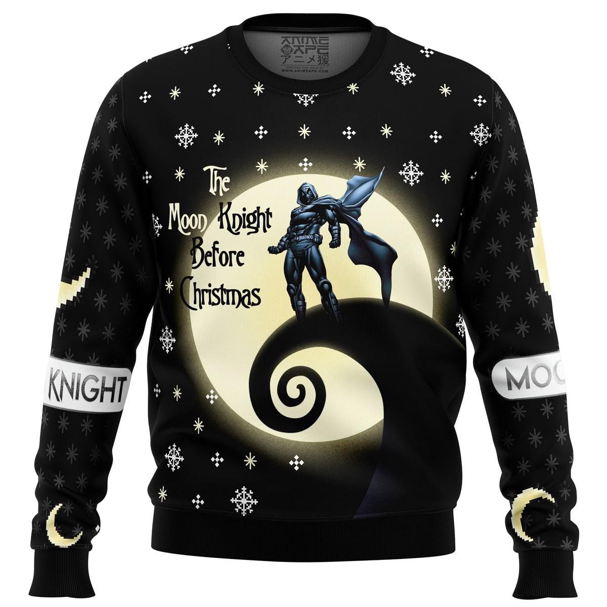 Moon Knight Womens Ugly Christmas Sweater