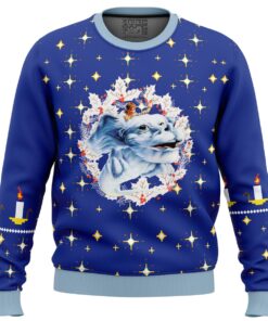 The Neverending Story Blue Ugly Xmas Sweater Best Gift For Movie Fans 1