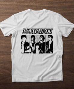 The New Abnormal Album The Strokes Group Photo T-shirt Fans Gifts
