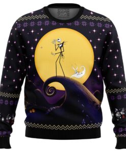 The Nightmare Before Christmas Plus Size Ugly Christmas Sweater Gift For Cartoon Lovers 1