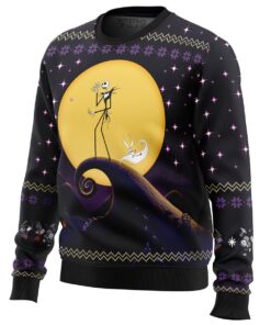 The Nightmare Before Christmas Plus Size Ugly Christmas Sweater Gift For Cartoon Lovers 2