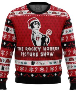 The Rocky Horror Picture Show Christmas Style Ugly Xmas Sweater Gift For Horror Fans