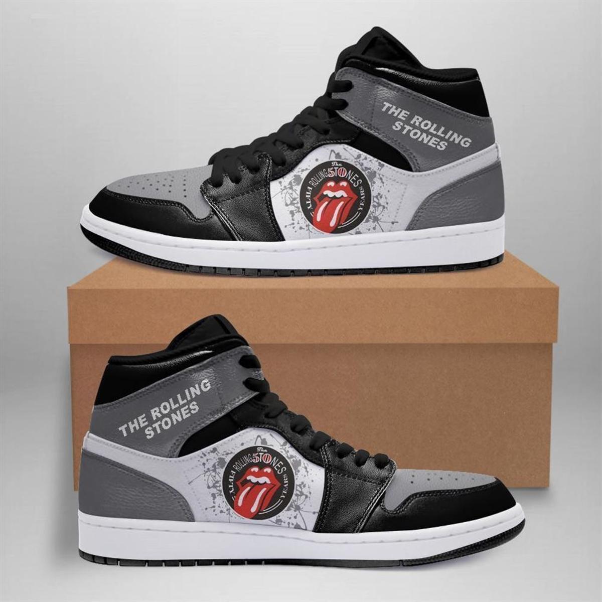 Aerosmith Air Jordan 1 High Sneakers Gift For Fans