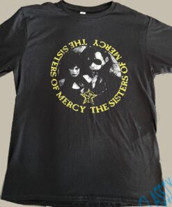 The Sister Of Mercy Vintage T-shirt For Fans 80s Band Shirt