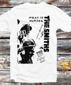 Shoplifters Of The World Unite The Smiths Vintage Whitet-shirt For Rock Music Fans