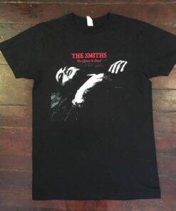 The Smiths The Queen Is Dead Album Black T-shirt For Rock Music Fans