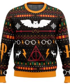 The Sweater That Lived Harry Potter Ugly Xmas Sweater Best Gift For Potterheads 1