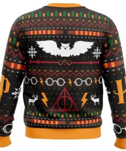 The Sweater That Lived Harry Potter Ugly Xmas Sweater Best Gift For Potterheads 2