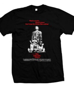 The Wicker Man Movie Poster T-shirt Gift For Horror Fans