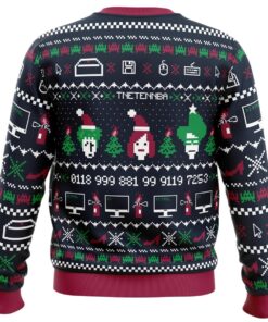 The X-mas Crowd It Crowd Funny Ugly Christmas Sweater