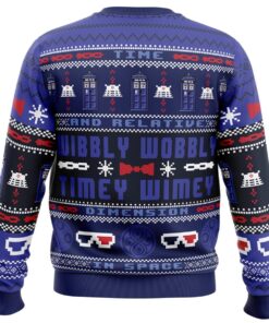 Timey Wimey Doctor Who Ugly Sweater