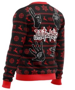 Tokyo Metropolitan Jujutsu Kaisen Funny Ugly Christmas Sweater 3