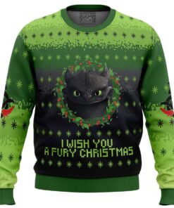 Toothless Ugly Xmas Sweater 1