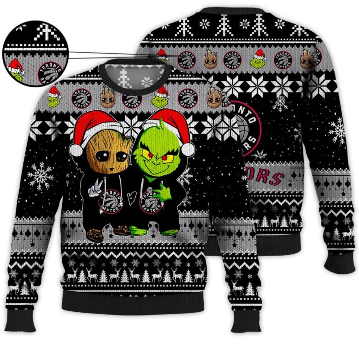 Toronto Raptors Ugly Christmas Sweater Best For Fans