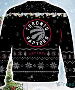 Toronto Raptors Snoopy Ugly Christmas Sweater For Fans 3