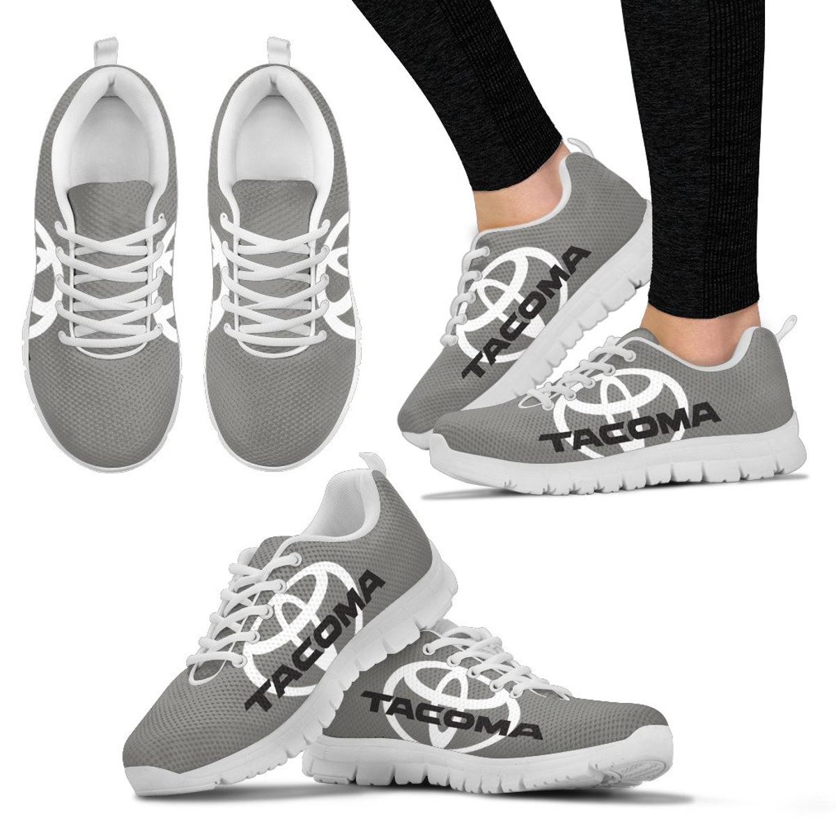 Toyota Tacoma Magnetic Gray Metallic Running Shoes For Fans