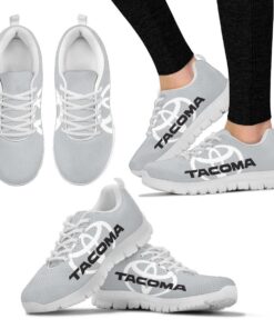 Toyota Tacoma Silver Sky Metallic Running Shoes For Fans 1