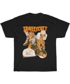 Travis Scott Retro Vintage T-shirt For Rap Music Fans