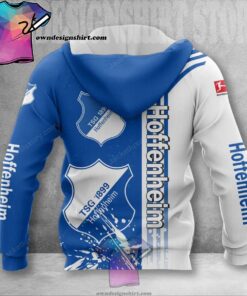 Tsg 1899 Hoffenheim Blue White Zip Hoodie Funny Gift For Fans