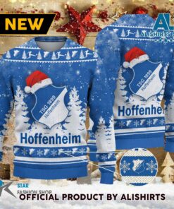Tsg 1899 Hoffenheim Santa Hat Ugly Christmas Sweater For Fans