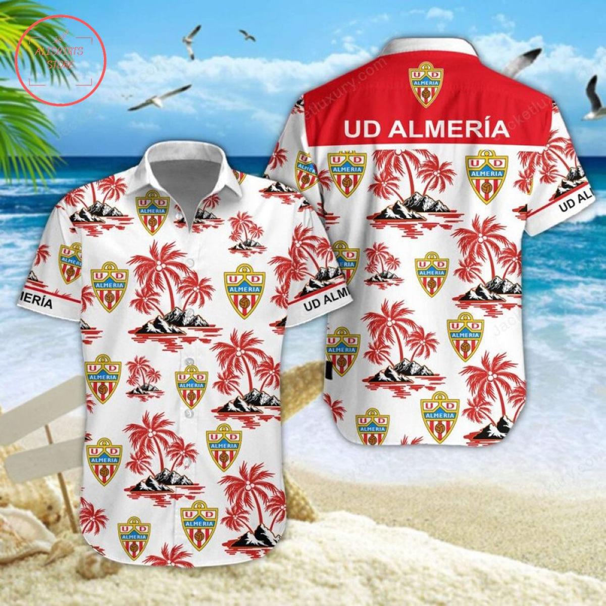 Elche Cf Summer Tree Patterns White Green Vintage Hawaiian Shirt For Men Women