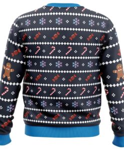 Ugly Cookie Cookie Monster Christmas Sweater Men 2