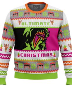 Ultimate Warrior Christmas Pro Wrestling Best Ugly Christmas Sweaters 1