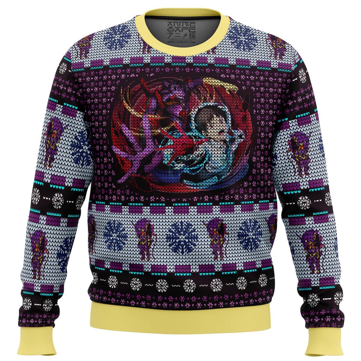 Senketsu Kill La Kill Womens Ugly Christmas Sweater